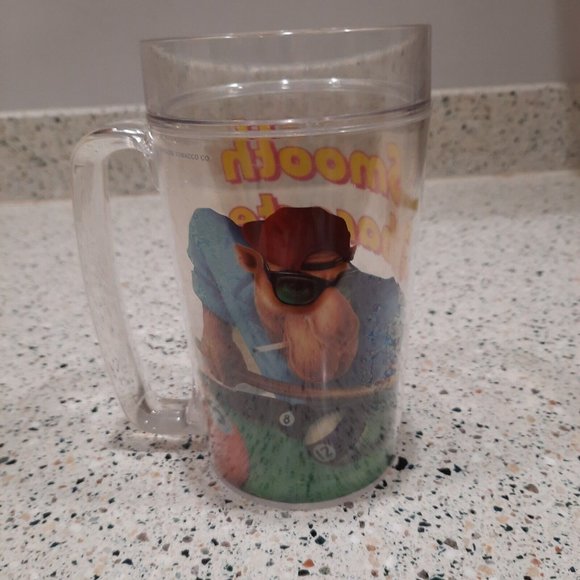 Vintage Joe Camel Smooth Character Pool Shooter Cup Mug - Picture 2 of 5